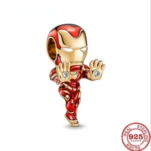 🎆Sterling Silver 925 Iron Man Marvel Avengers Bracelet Charm